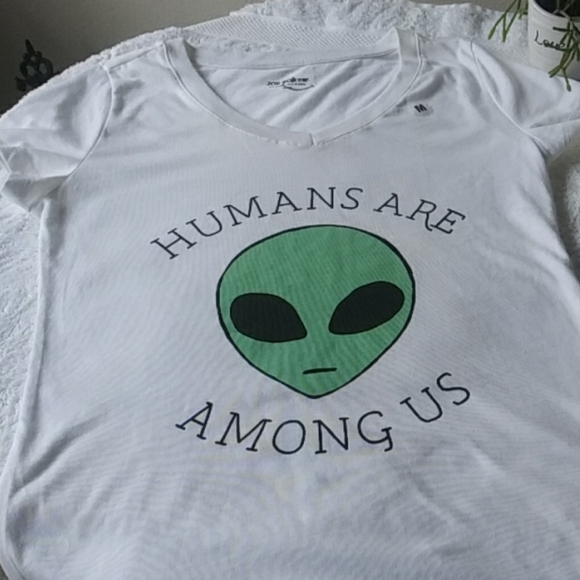 👽 New Joe Boxer 👽 Alien Face Top Sz M - Picture 2 of 4